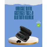 Marsilyan 10 Metre Çekim Mesafeli Hafif Tasarımlı Bluetooth Kulaklık ve Şarj Kutusu Seti