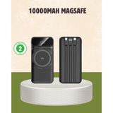 Marsilyan 10000 Mah Kablosuz Powerbank – 15W Hızlı Şarj, Type-C Çoklu Çıkışlı - Renkli