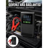 Marsilyan 12.000 Mah Şarjlı Araç Akü Takviye ve Işıklı Hava Kompresörü Yeni Nesil - Standart - Renkli