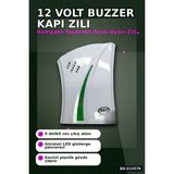 Marsilyan™- 12 Volt Buzzer Sesli Kapı Zili BX40 Tekli Paket - Düşük Voltajlı Kapı Zili BX-313579 - Renkli - Standart