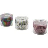 Marsilyan™- 1200 Adet Yuvarlak - Ince Muffin Kağıt Kek Kapsülü Ağız Çap: 6.5cm - Derinlik: 2.5cm BX40 - Renkli - standart