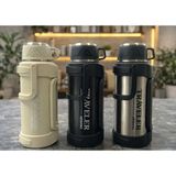 Marsilyan 1200 ml Çift Katmanlı Vakumlu Paslanmaz Çelik Termos - 1 lt - Renkli
