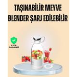 Marsilyan 1200MAH Şarjlı, Hafif ve Pratik Taşınabilir Blender - Renkli