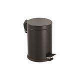 Marsilyan 12LT Siyah Pedallı Metal Çöp Kovası (5224) - 1 lt - 000-Siyah
