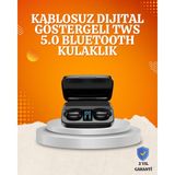 Marsilyan 1800 MAH Güçlü Şarj Kutusu ile Bluetooth Kulaklık Seti