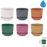 Marsilyan 1no Saksı 1.7lt 1 Adet ROYALEKS-S281 - Renkli