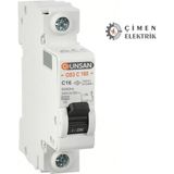 Marsilyan 1X16A C Serisi 6ka Otomatik Sigorta OS3C160-1C16