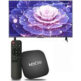 Marsilyan 2.4g Wifi TV Box Medya Oynatıcı Android 10 İşletim Sistemi ile 4K Çözünürlük