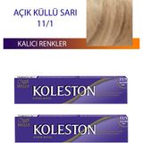 Marsilyan 2 Adet Single Tüp Boya Saç Boyası Açık Küllü Sarı 11/1