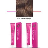 Marsilyan 2 Li Set Premium 9.07 Kahve Köpüğü - Kalıcı Krem Saç Boyası 2 x 50 G Tüp