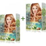 Marsilyan 2 Paket Natural Beauty Amonyaksız Saç Boyası 8.73 Altın Karamel
