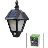 Marsilyan 2 Pcs Solar - Güneş Enerjili Duvar Lambası Cob LED Sensörlü= 3 Mod Fonksiyon Bahçe-Balkon-Sokak PT-2981 (K95)