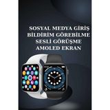 Marsilyan 2025 Model Akıllı Saat ve Yeni Nesil Pro Bluetooth Kulaklık Tws Yüksek Ses Kaliteli - 01P-Pembe