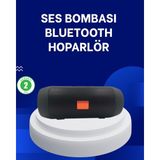 Marsilyan 20W Güçlü Ses Bluetooth Hoparlör Dahili Batarya Suya Dayanıklı - 1
