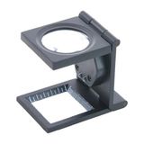 Marsilyan -25X25 mm Full Çelik Kaplı Katlamalı Büyüteç TH-9005B - 1