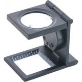 Marsilyan™- 25X25 mm Full Çelik Kaplı Katlamalı Büyüteç TH9005B