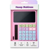 Marsilyan™- 2ın1 Pilli Hesap Makinesi - Dijital Çizim Yazı Tablet Tahta KRD-8120 BX40