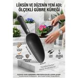 Marsilyan 2'li Set Ölçekli Bahçe Küreği, Çok Amaçlı Toprak Gübre Mama Aktarma Kaşığı 719820 - Renkli - standart