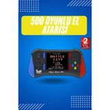 Marsilyan 3.5 Inç 500 Klasik Retro Oyun Yüklü Kollu Oyun Konsolu