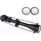 Marsilyan 3-9X40 Zoomlu Çıft Işıklı Av Tüfeği Dürbünü Montaj Kelepçeli