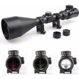 Marsilyan 3-9X56EG Dürbünü Çift Işık Kırmızı,yeşil Kaynaklı Zoomlu - Standart