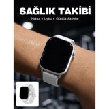 Marsilyan 3 Kordonlu Akıllı Saat Bluetooth Arama ve Akıllı Bildirim Destekli - Renkli - 1
