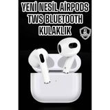 Marsilyan 3.nesil Tws Bluetooth Kulaklık Mikrofonlu Anc Özelliği Dokunmatik Kontrol - MCT9594-8061