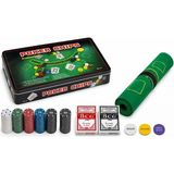 Marsilyan 300 Chipli Profesyonel Poker Seti Metal Kutulu 2 Deste Iskambil Kağıtlı ALK5355 - standart - 1