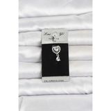 Marsilyan 316L Cerrahi Çelik Kalp ve Damla Model Göbek Piercing TJ-PR1407 - Renkli - standart