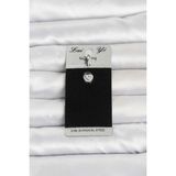 Marsilyan 316L Cerrahi Çelik Zirkon Taşlı Kalp Model Göbek Piercing TJ-PR1412 - Renkli - standart