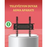 Marsilyan 32-42 Inç Tv Askı Aparatı Kolay Kurulum Düz ve Kompakt Tasarım