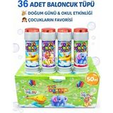 Marsilyan 36 Adet Bumbum Baloncuk Köpük Tüpü (4887) - 1