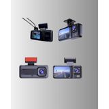 Marsilyan 360° Kapsama Sahip Full Hd Araç Kamerası 3’lü Kayıt Gece Görüşlü Dashcam - 1