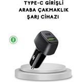 Marsilyan 38W Araç Şarj Cihazı Type-C Pd USB Hızlı Şarj Çift Port Ieg - 1 - Çok Renkli