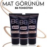 Marsilyan 3'lü Tüp Bb Fondoten Seti - Renkli - standart