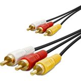 Marsilyan 3rca Kablo Gold 10M Siyah HDX5057