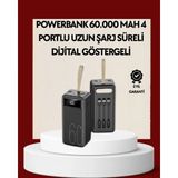 Marsilyan 4 Çıkışlı Hızlı Şarj Destekli Powerbank - Renkli