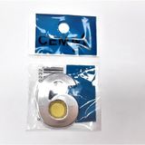 Marsilyan 4 cm Plastik Krom Kaplama Kapı Numarası - 6 - Renkli - standart