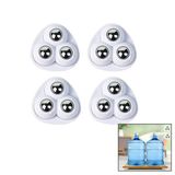 Marsilyan 4 PCS 3 BİLYA TEKERLEKLİ MOBİLYA EŞYA TAŞIMA APARATI 360 DERECE (4887)