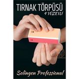 Marsilyan 4 Yüzeyli Tırnak Törpüsü ve Parlatma Blok Sünger Solingen Professional - Renkli - standart