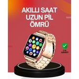 Marsilyan- 41 mm Kavisli Kasa Akıllı Saat Ios ve Android Uyumlu - Renkli