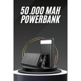 Marsilyan 50.000 Mah LED Dijital Göstergeli USB Çıkışı Powerbank Ieg - Çok Renkli