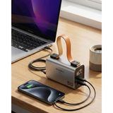Marsilyan 50000 Mah Powerbank Süper Hızlı Şarj LED Dijital Göstergeli Taşınabilir Şarj Cihazı - 001-Renkli