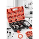 Marsilyan 53 Parça Profesyonel Lokma Takımı - 1/4" Cırcır Kolu ve Çelik Soket Seti (Çantalı) 722692 - Çok Renkli