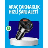 Marsilyan 55w Güçlü Araç Şarj Cihazı Power Delivery Destekli - 1 - Renkli
