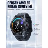 Marsilyan 5g Android Sım Kartlı Akıllı Saat Dönebilen Hd Kamera Amoled Ekran Gps Wi-Fi - Renkli - 35 - 48 mm - 1