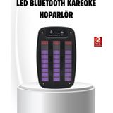 Marsilyan 6.5” LED Işıklı Gts 1793 Bluetooth Hoparlör Güçlü Bass ve Fm Destekli - Renkli