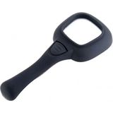 Marsilyan -6 Ledli ve Mor Işıklı Büyüteç 60MM