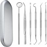 Marsilyan™- 6 Parça Kutulu Ağız Bakımı Diş Bakım Seti Ağız Hijyen Takımı BX40
