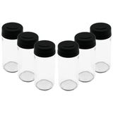 Marsilyan 6 PCS CAM - 225ML BAHARATLIK - TUZLUK PLASTİK KAPAK (4887)